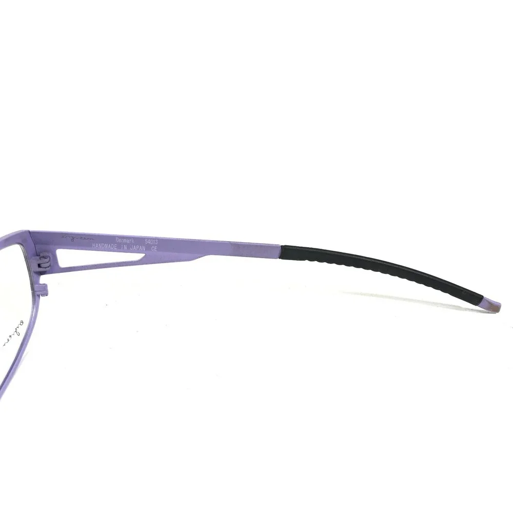 Orgreen Eyeglasses Frames HELLDIVER 117 Black Purple Rectangular 53-15-135